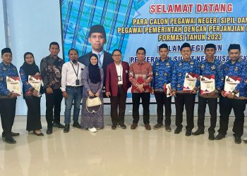Penerimaan SK CPNS Universitas Sulawesi Barat