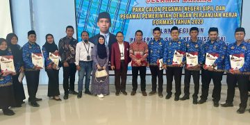 Penerimaan SK CPNS Universitas Sulawesi Barat