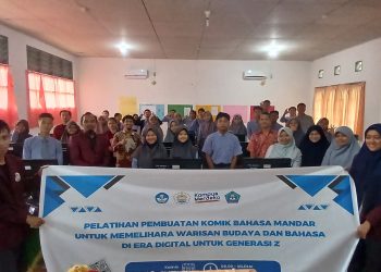 Pelatihan Pembuatan Komik Bahasa Mandar untuk Memelihara Warisan Budaya dan Bahasa di Era Digital untuk Generasi Z