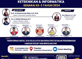 SENARAI II : Transformasi Digital Tata Kelola Kota dan Infrastruktur dalam Pengembangan Kawasan Pesisir yang Berkelanjutan