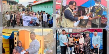 Fakultas Teknik Unsulbar Salurkan Bantuan untuk Korban Kebakaran di Galung Tuluk